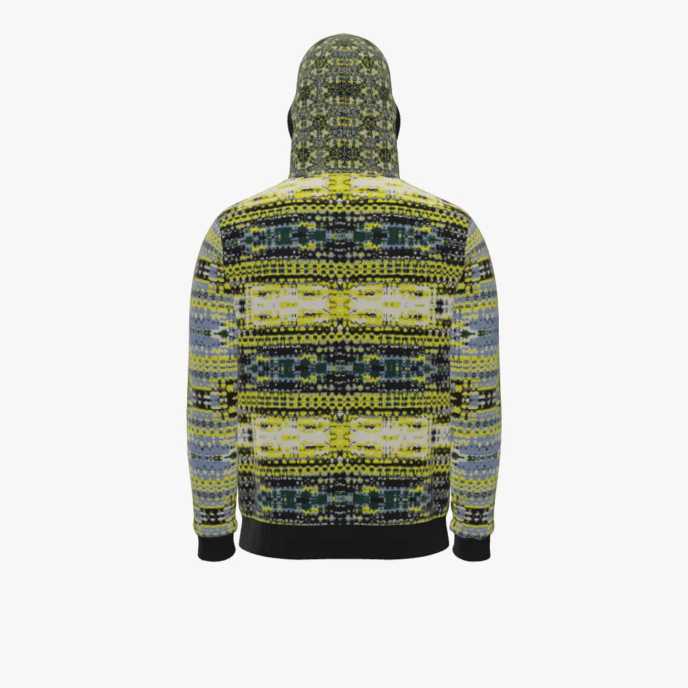 Merino Zip Up Hoodie - Yellow