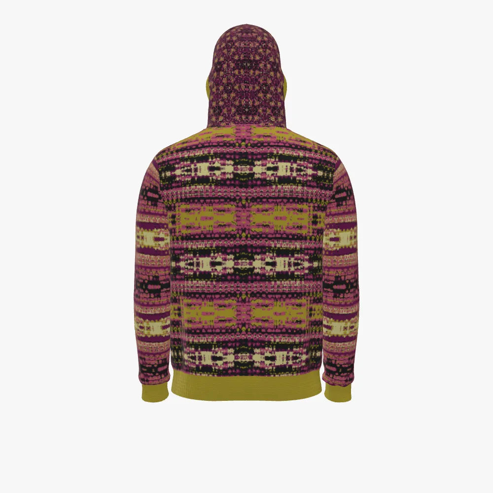 Merino Zip Up Hoodie - Olive