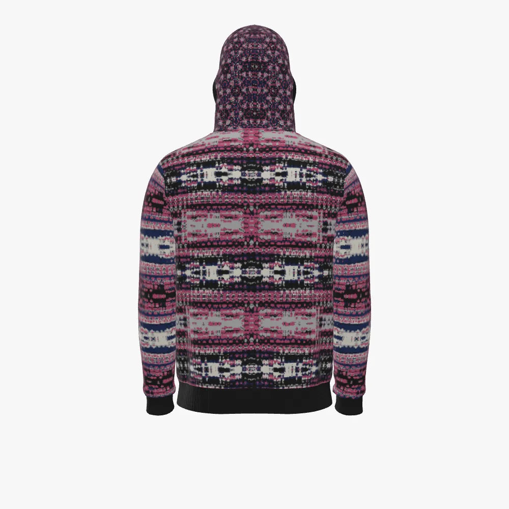 Merino Zip Up Hoodie - Navy