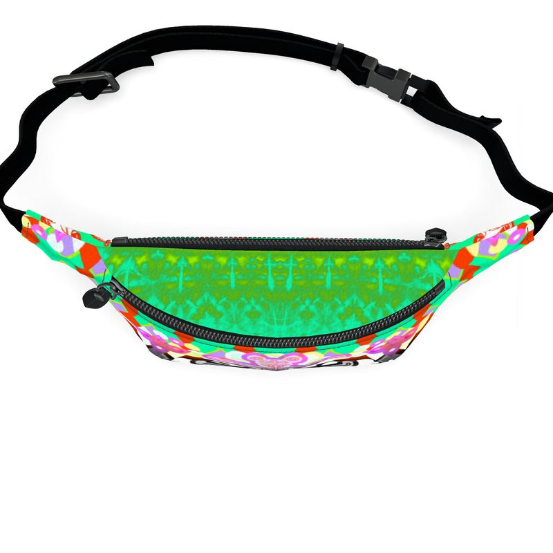 NEON Logo Leather Fanny Pack
