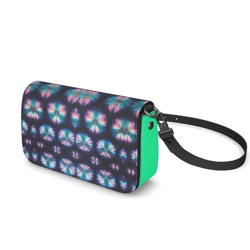 Shibori Leather Purse