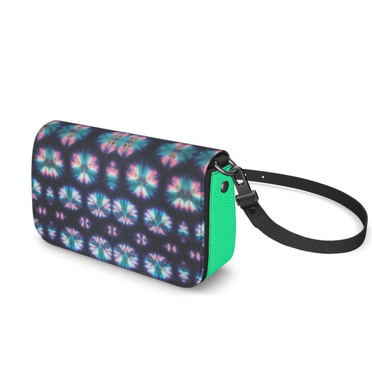 Shibori Leather Purse
