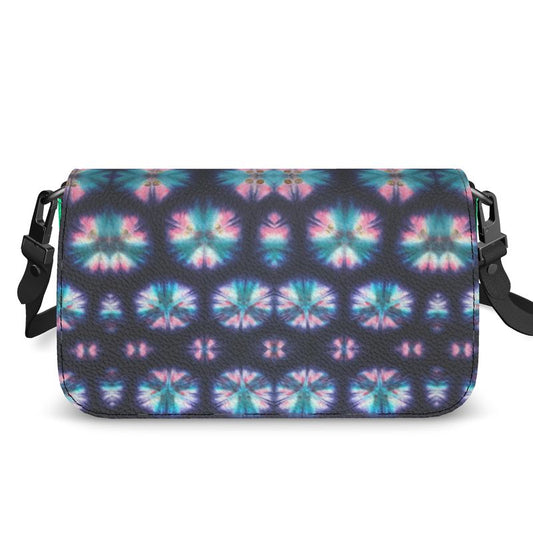 Shibori Leather Purse