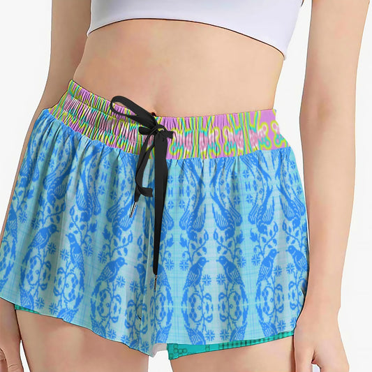 All-Over Print Women's Sport Skorts With Pocket