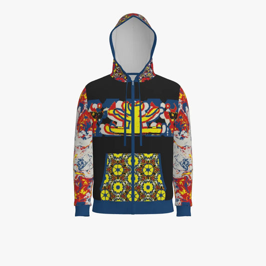 Merino Zip Up Hoodie - Primary